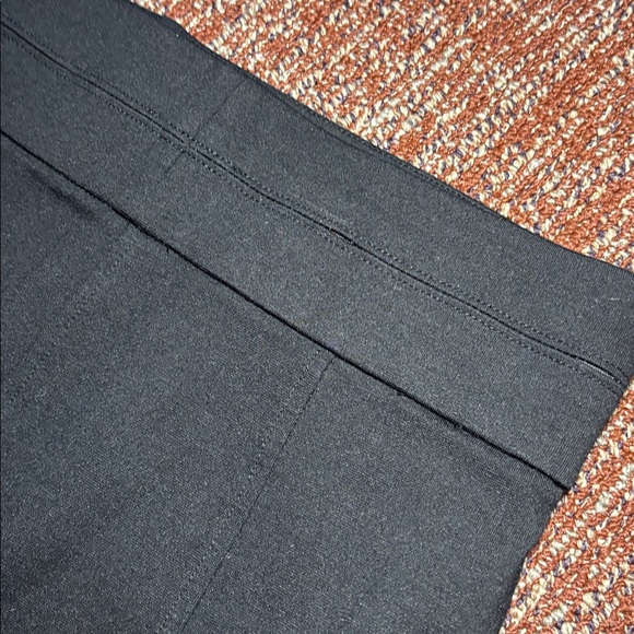 Helmut by Helmut Lang black stretch pull on structured mini skirt women’s S - Picture 6 of 11